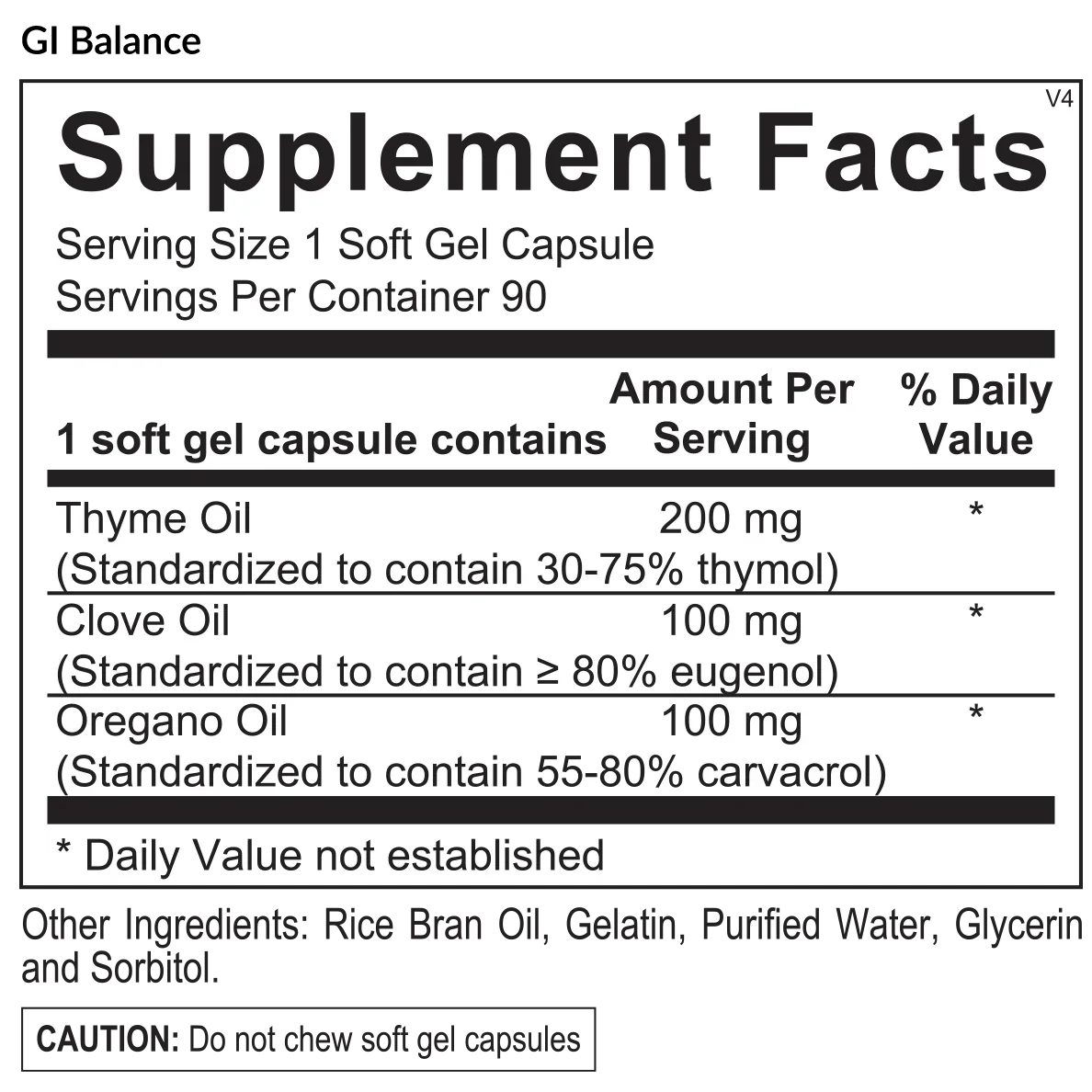 G.I. Balance 90 softgels