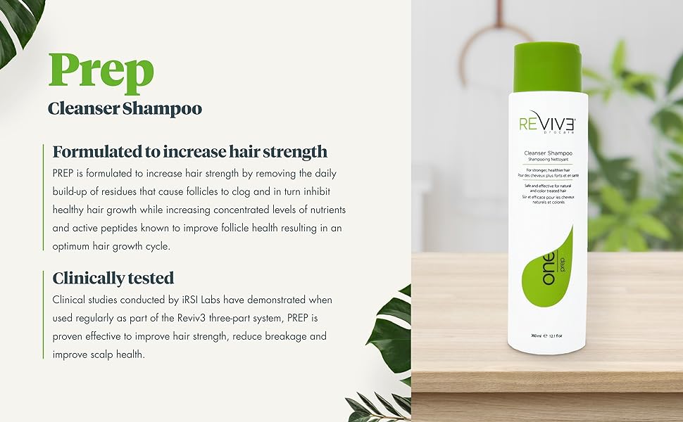 Revive prep cleanser Shampoo 360ml